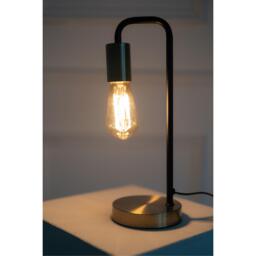 K Living Caitlin Industrial Filament Bulb Table Desk Lamp ( - thumbnail 3
