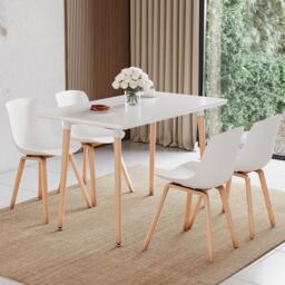 Lassic Vida Designs Batley 4 Seater Square Dining Table