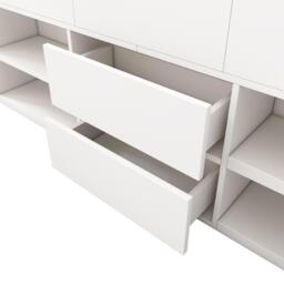 Urban Meuble Space-Saving Bed with Storage White Modern Design - thumbnail 9