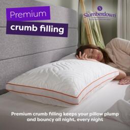 Slumberdown Memory Luxe Firm Support Pillow - thumbnail 2