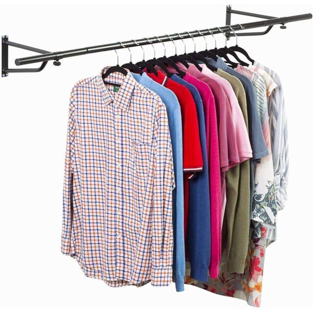 House of Home 6ft Wall Mounted Garment Rail - image 1