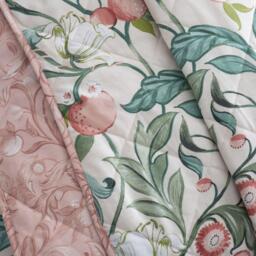 Catherine Lansfield Clarence Floral Reversible Quilted Bedspread - thumbnail 2