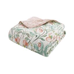 Catherine Lansfield Clarence Floral Reversible Quilted Bedspread - thumbnail 3