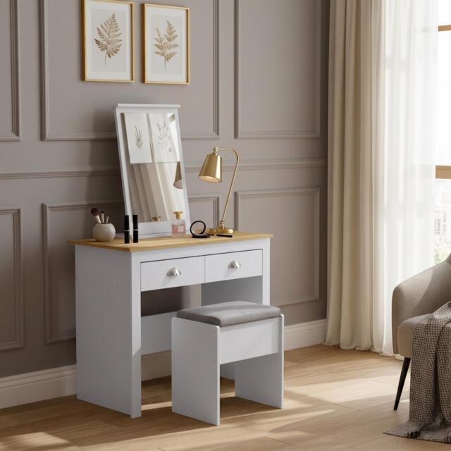 Jack Wills Lancaster 2 Drawer Dressing Table Set - image 1