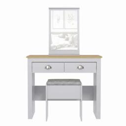 Jack Wills Lancaster 2 Drawer Dressing Table Set - thumbnail 3