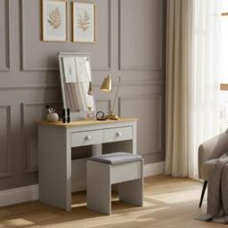 Jack Wills Lancaster 2 Drawer Dressing Table Set - thumbnail 1