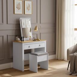 Jack Wills Lancaster 2 Drawer Dressing Table Set - thumbnail 1