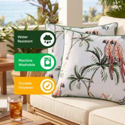 Streetwize Outdoor Pink Parrot Scatter Cushions - thumbnail 5