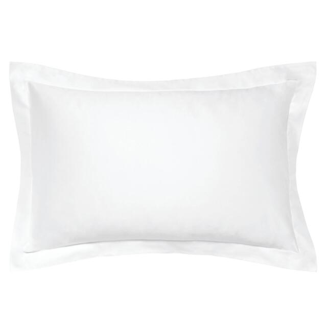 Bedeck of Belfast FINE LINENS 600TC PLAIN DYE STANDARD PILLOWCASE