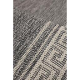 Homemaker Gel Greek Key Rug Steel Grey - thumbnail 6