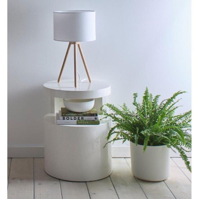 K Living Erice Wooden Tripod Table Lamp - image 1