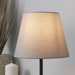 Lighting Collection Tapered Fabric Lampshade 20cm