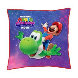 Super Mario The Super Mario Bros Movie 2 Lessgo Square Cushion