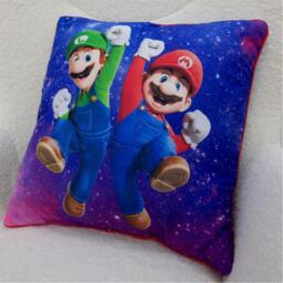 Super Mario The Super Mario Bros Movie 2 Lessgo Square Cushion - thumbnail 4