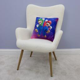 Super Mario The Super Mario Bros Movie 2 Lessgo Square Cushion - thumbnail 9
