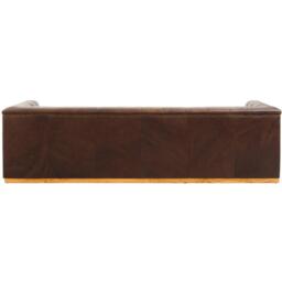 Fifty Five South King Three Seater Tufted Leather Sofa - thumbnail 2