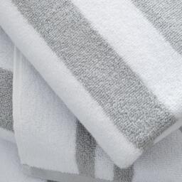 Bianca Reversible Stripe Cotton Towel - thumbnail 3