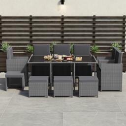 Lassic Garden Vida Cuba 10 Seater Rattan Set + Cover - thumbnail 8