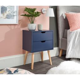 GFW Nyborg Single 2 Drawer Bedside