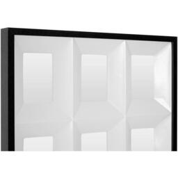 Interiors by Premier Maren Silver 9 Rectangular Multi Photo Frame - thumbnail 3