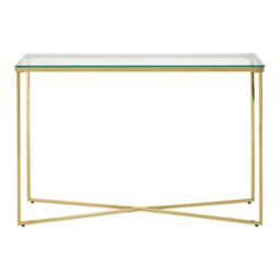 Interiors by Premier Allure Cross Base Console Table - thumbnail 3