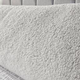 Downland Teddy Fleece Bolster Pillow - thumbnail 2