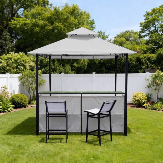 Linea Outdoor Bar Gazebo Set - image 1
