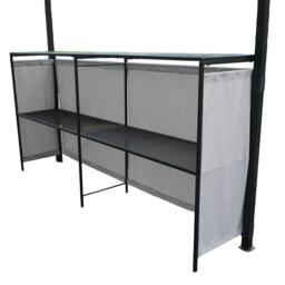 Linea Outdoor Bar Gazebo Set - thumbnail 5
