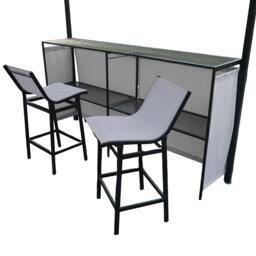 Linea Outdoor Bar Gazebo Set - thumbnail 4