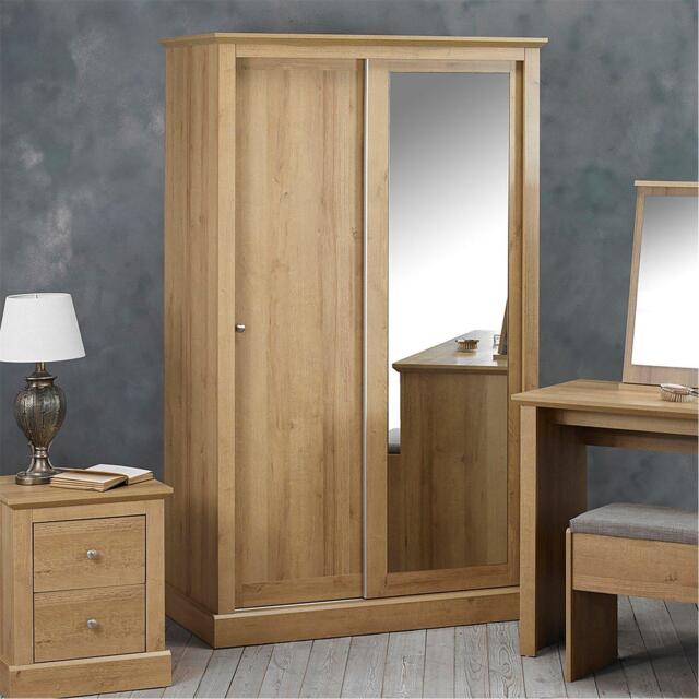 LPD Devon 2 Door Sliding Wardrobe - image 1