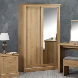 LPD Devon 2 Door Sliding Wardrobe