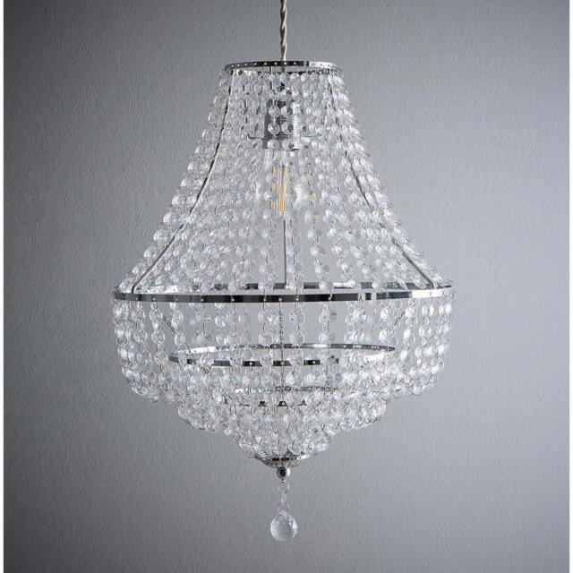 K Living Freya Chandelier Style Light Pendant with Acrylic - image 1