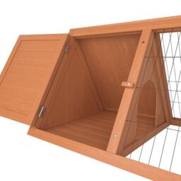 Lassic Pet Vida Triangle Wooden Pet Hutch - thumbnail 3