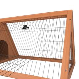 Lassic Pet Vida Triangle Wooden Pet Hutch - thumbnail 4