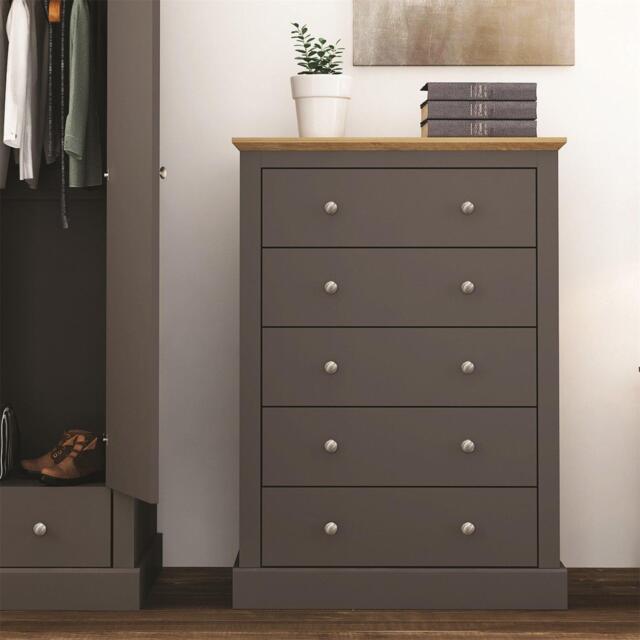 LPD Devon Wood Chest of Drawers - image 1