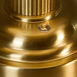 Lighting Collection Gold Portable Touch Lamp - thumbnail 4