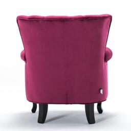 Kabinet UK Vintage Velvet Wing Back Armchair with Studs - thumbnail 5
