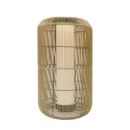 K Living Rao Large Rattan Solar Rechargeable Lamp - thumbnail 2