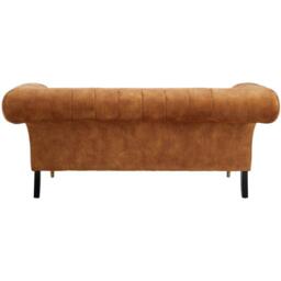 Fifty Five South Siena Two Seat Gold Velvet Sofa - thumbnail 2
