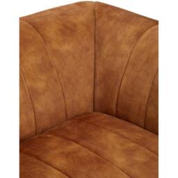 Fifty Five South Siena Two Seat Gold Velvet Sofa - thumbnail 5