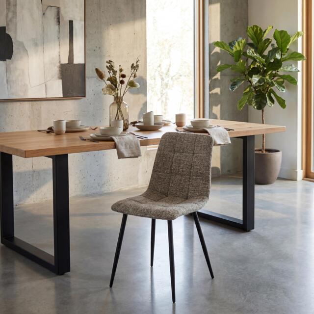 Shankar Set of 4 Holbrook Woven Dining Chairs - image 1