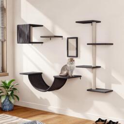 KIDKID PET Cat Tree Set with Hammock and Jumping Platform - thumbnail 2