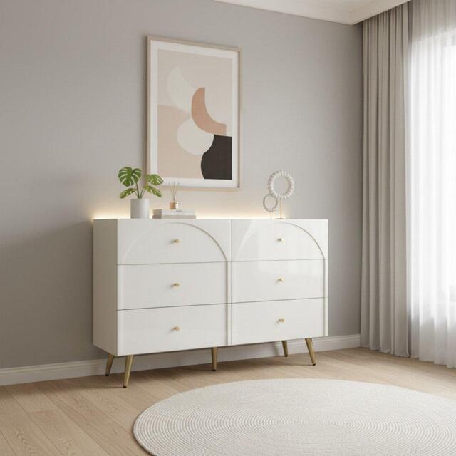 Urban Meuble White Cabinet Modern Design Space-Saving - image 1