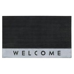 JVL Quartz Welcome Rubber Doormat - thumbnail 2