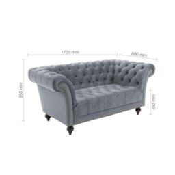 Birlea Chester 2 Seater Sofa - thumbnail 8