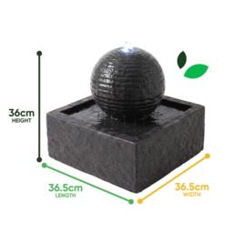 Streetwize Solar water Feature Battery Back Up Black Ball - thumbnail 3