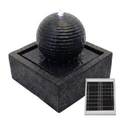Streetwize Solar water Feature Battery Back Up Black Ball - thumbnail 2