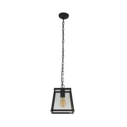 Lighting Collection 1 Light Industrial Pendant - thumbnail 3