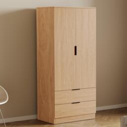 Lassic Trega 2 Door 2 Drawer Wardrobe - thumbnail 1