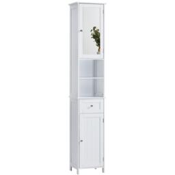 Lassic Bath Vida Priano 2 Door Tall Cabinet With Mirror - thumbnail 9